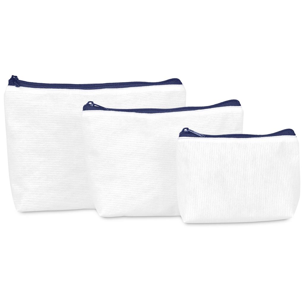 Pre-Production Sample Hoppla Recycled PET Stitch-Bond Mini Toiletry Bag - Image 10