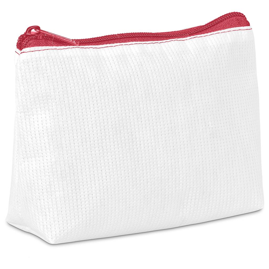 Pre-Production Sample Hoppla Recycled PET Stitch-Bond Mini Toiletry Bag - Image 4