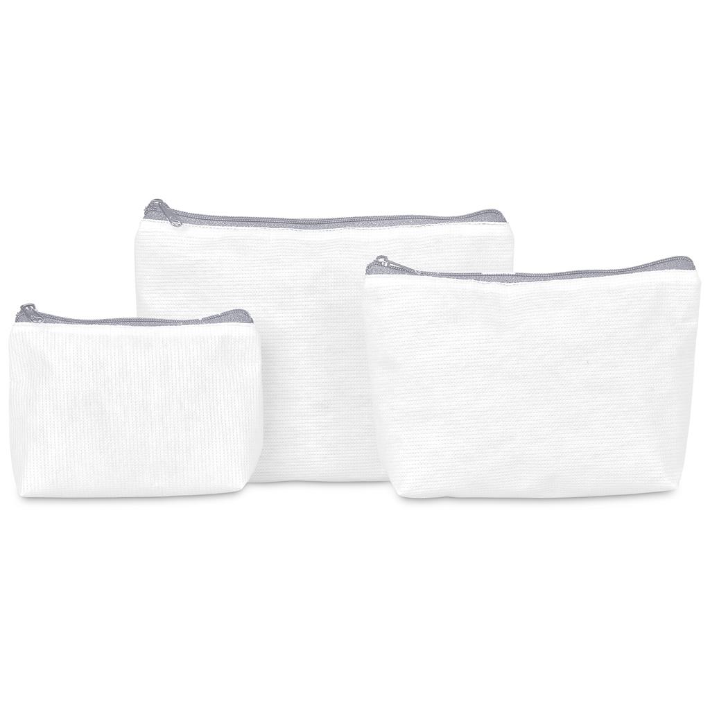 Pre-Production Sample Hoppla Leanne Recycled PET Stitch-Bond Midi Toiletry Bag - Image 10