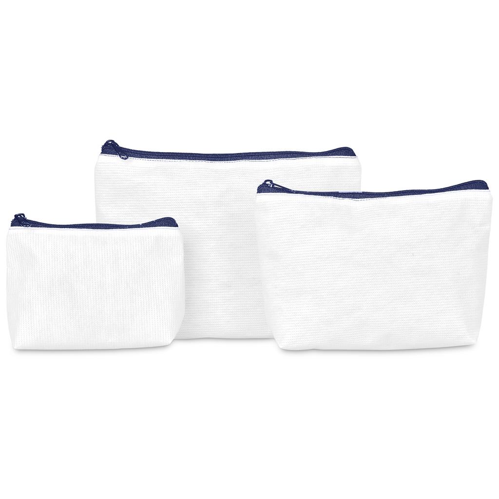 Pre-Production Sample Hoppla Leanne Recycled PET Stitch-Bond Midi Toiletry Bag - Image 12