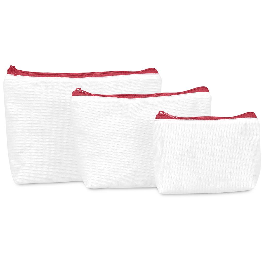 Pre-Production Sample Hoppla Leanne Recycled PET Stitch-Bond Midi Toiletry Bag - Image 8