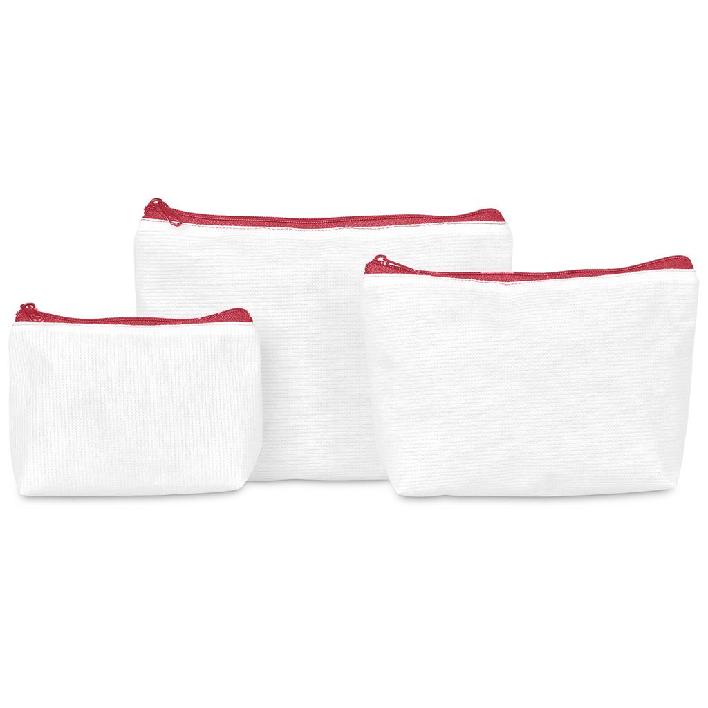 Pre-Production Sample Hoppla Leanne Recycled PET Stitch-Bond Midi Toiletry Bag - Image 9