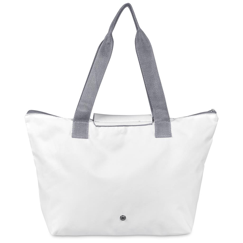 Pre-Production Sample Hoppla Rosebank Polyester Roll-Up Tote Bag - Image 5