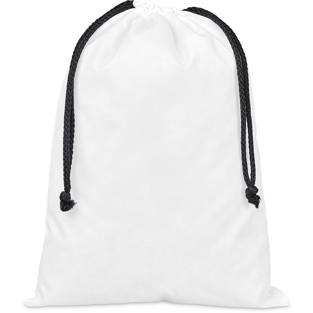 Pre-Production Sample Hoppla Pacific Maxi Polyester Drawstring Pouch - Image 3