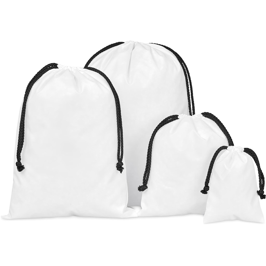 Pre-Production Sample Hoppla Pacific Maxi Polyester Drawstring Pouch - Image 2