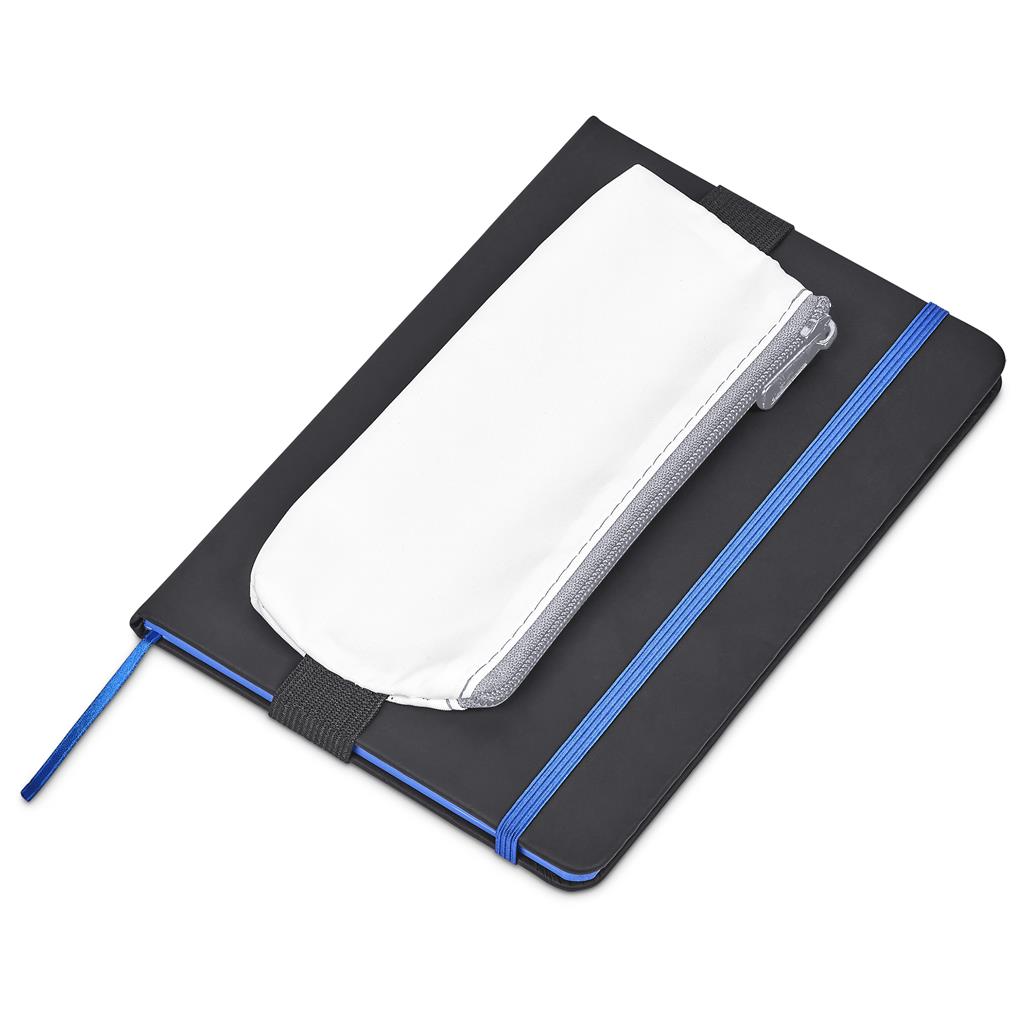 Pre-Production Sample Hoppla Lagoon Polyester Pencil Case To Fit Over An A5 Notebook - Image 4