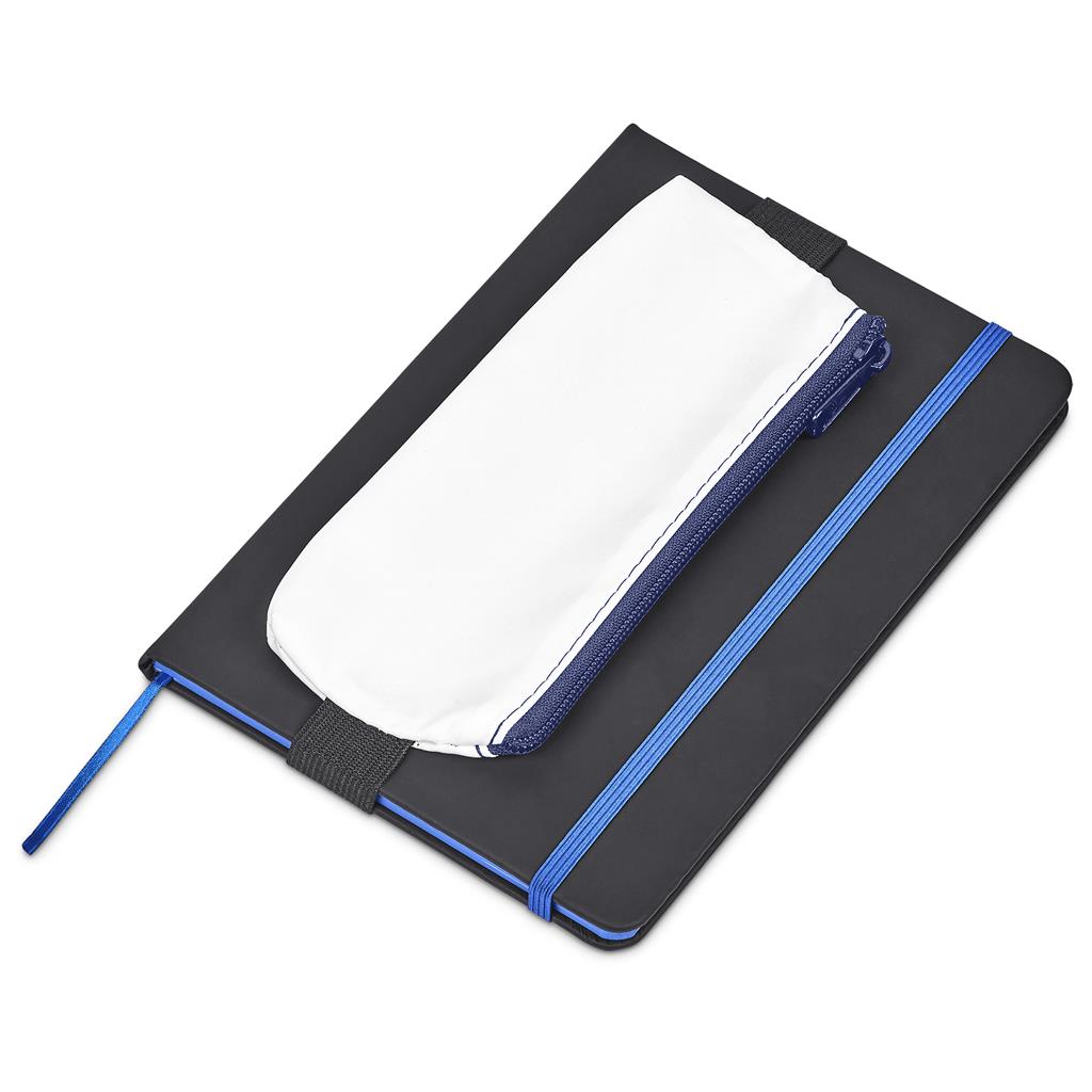 Pre-Production Sample Hoppla Lagoon Polyester Pencil Case To Fit Over An A5 Notebook - Image 2
