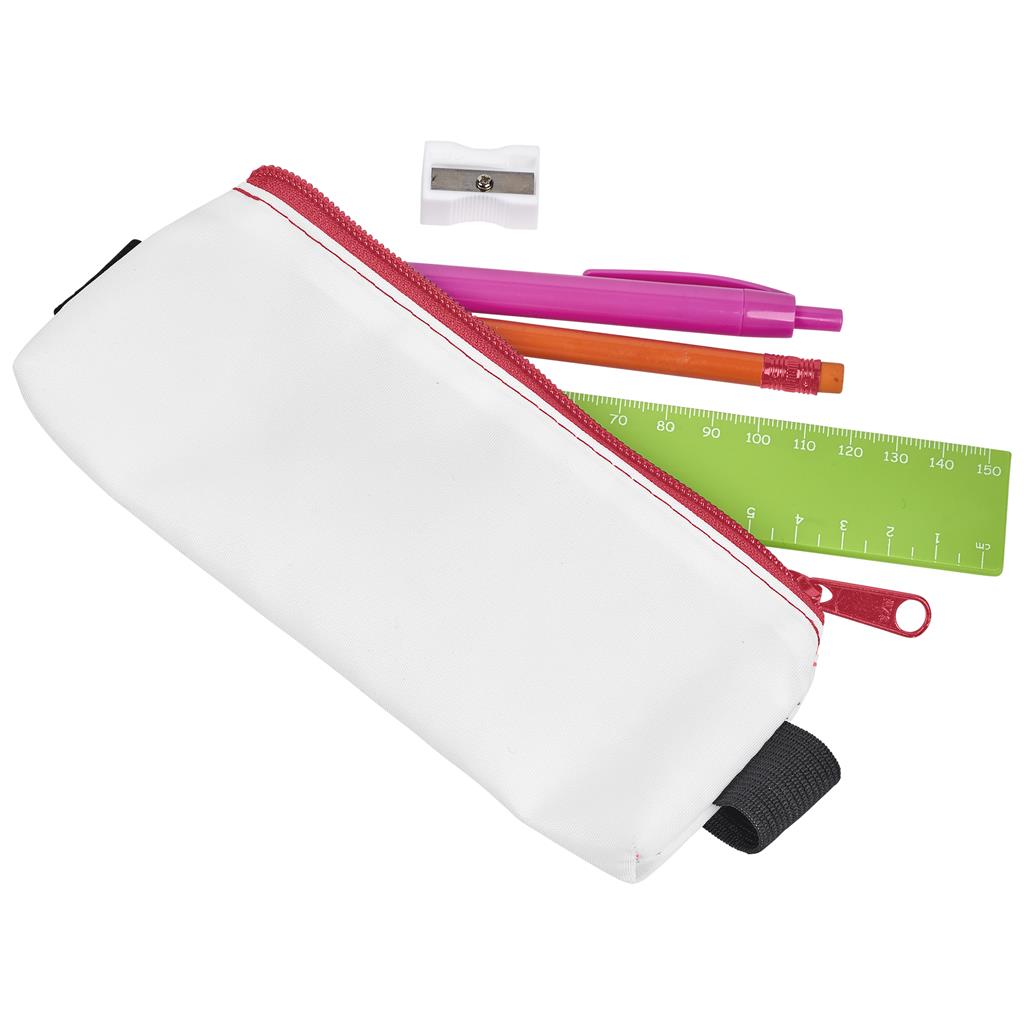Pre-Production Sample Hoppla Lagoon Polyester Pencil Case To Fit Over An A5 Notebook - Image 3