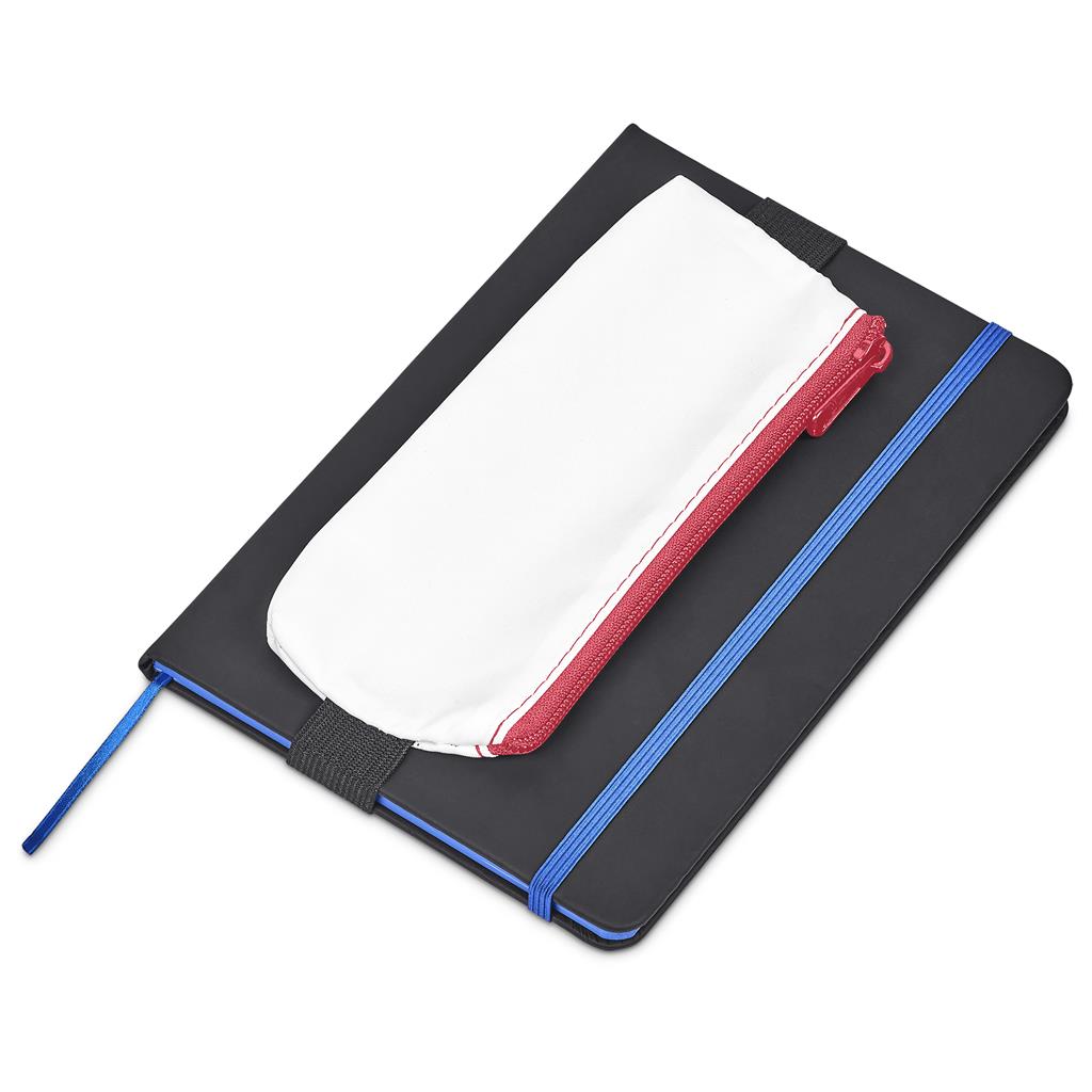 Pre-Production Sample Hoppla Lagoon Polyester Pencil Case To Fit Over An A5 Notebook - Image 10