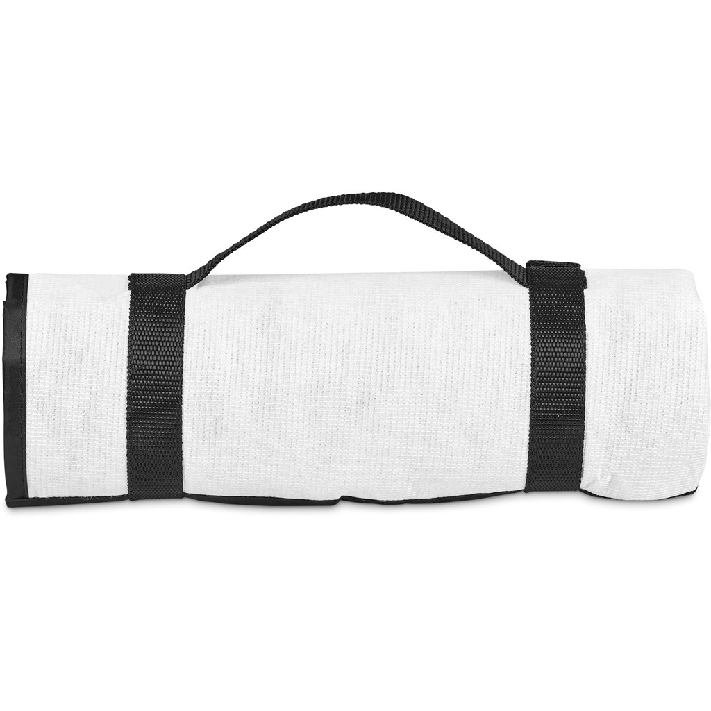 Pre-Production Sample Hoppla Ivory Recycled PET Picnic Mat - Image 6