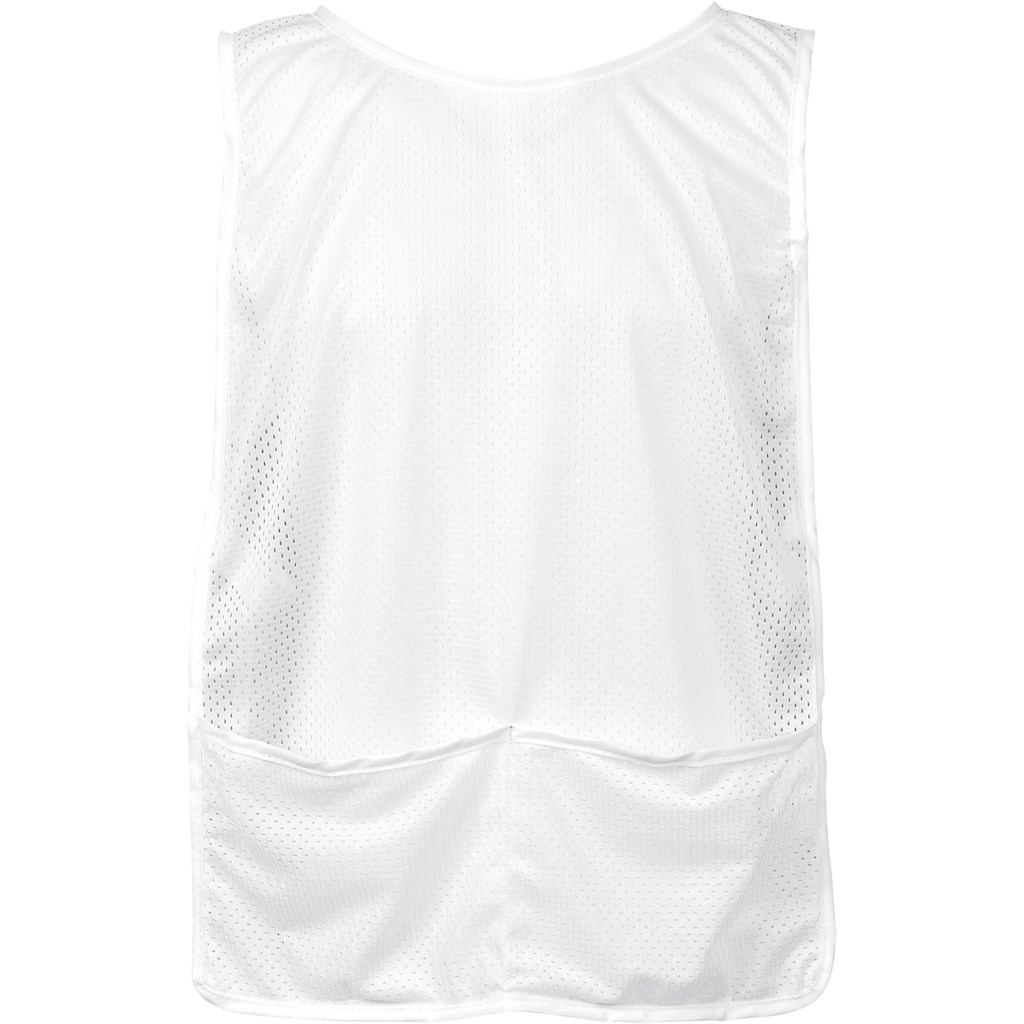 Pre-Production Sample Hoppla Jackal Polyester Caddy Bib with PVC Name Sleeve - Image 5