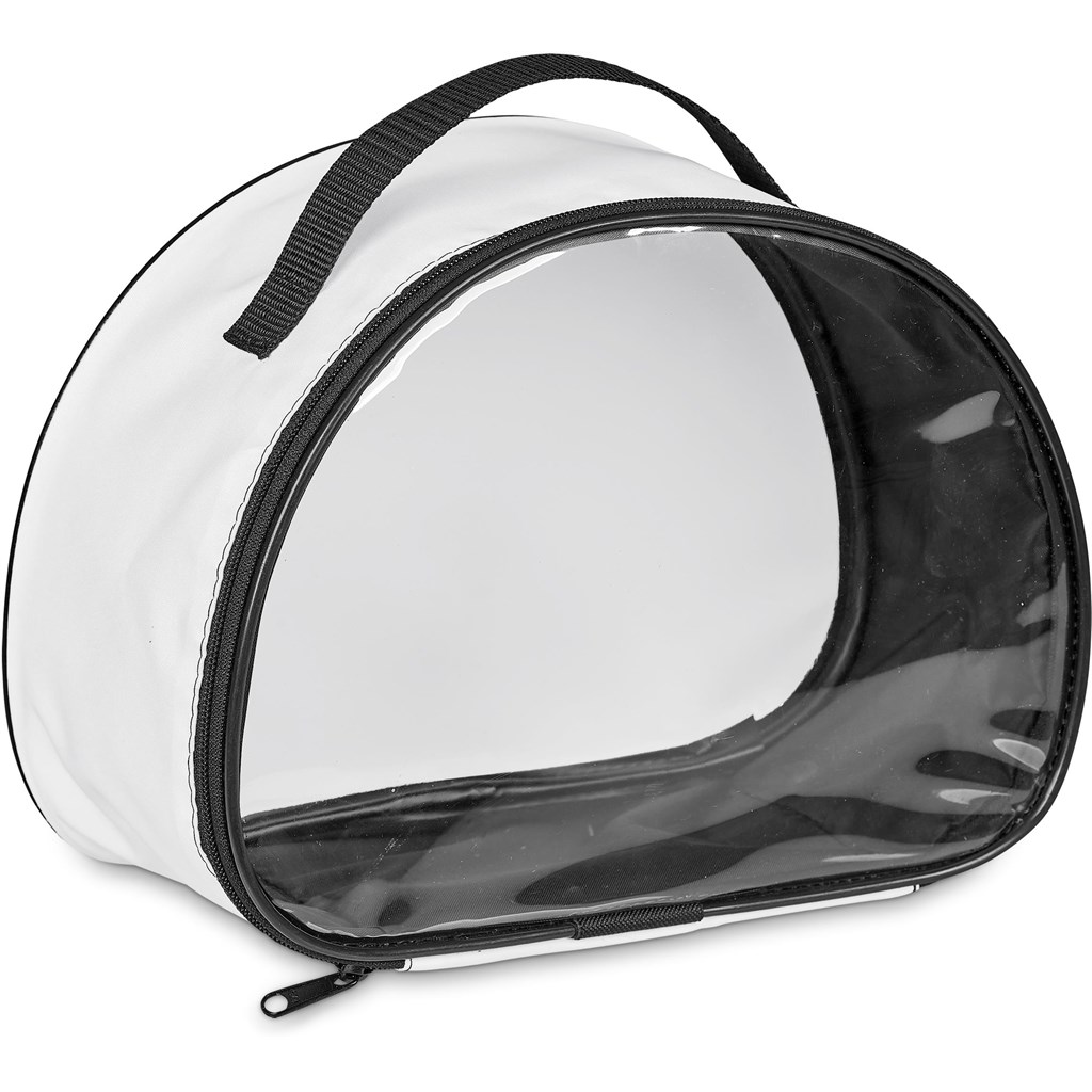 Pre-Production Sample Hoppla Aloe Toiletry Bag With PVC Front Window - Image 3