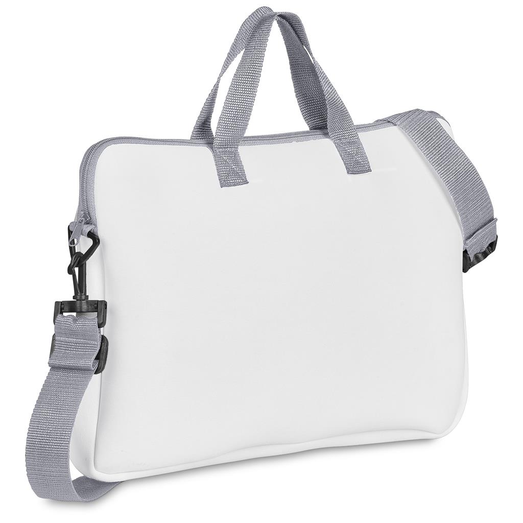 Pre-Production Sample Hoppla Nimbus Neoprene Laptop Sleeve with Handles & Shoulder Strap – 15 -16 in - Image 8