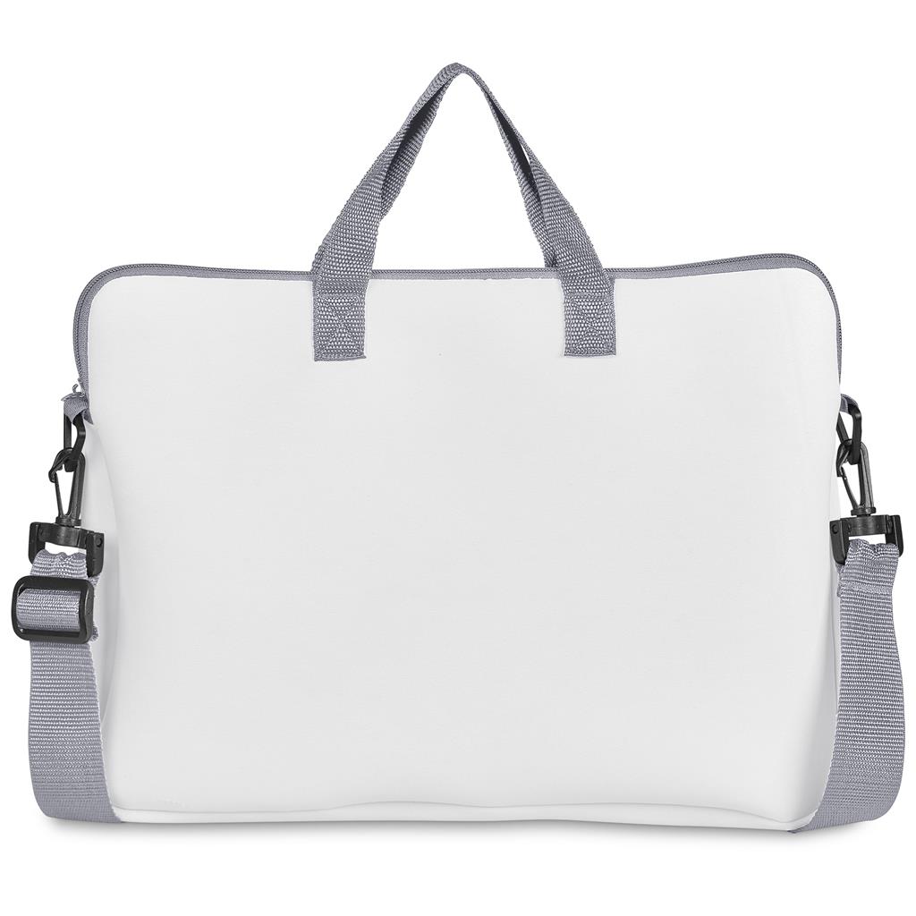 Pre-Production Sample Hoppla Nimbus Neoprene Laptop Sleeve with Handles & Shoulder Strap – 15 -16 in - Image 9