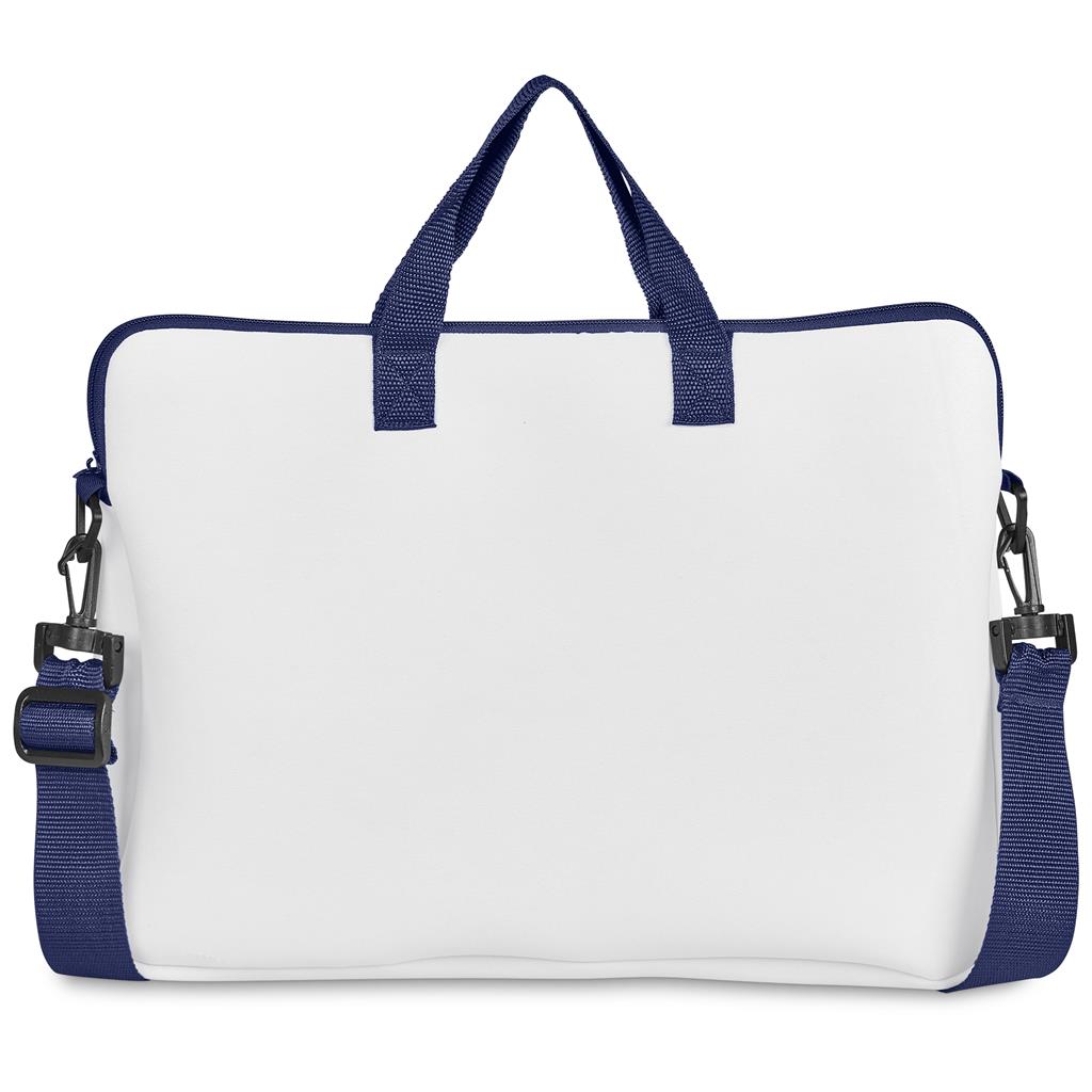 Pre-Production Sample Hoppla Nimbus Neoprene Laptop Sleeve with Handles & Shoulder Strap – 15 -16 in - Image 11