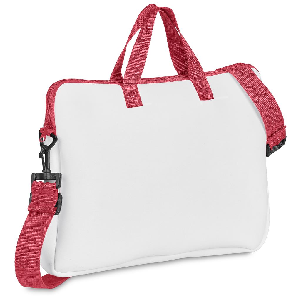 Pre-Production Sample Hoppla Nimbus Neoprene Laptop Sleeve with Handles & Shoulder Strap – 15 -16 in - Image 7