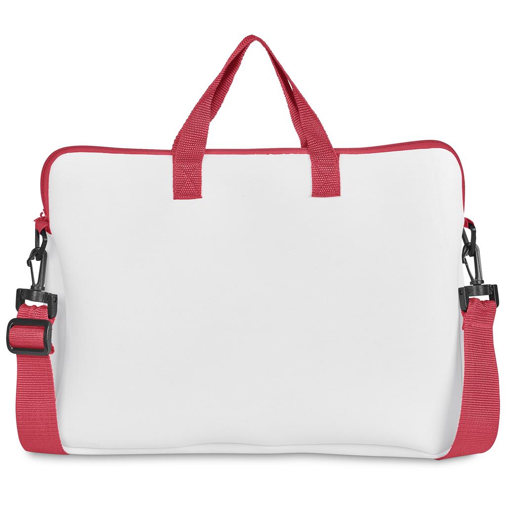 Pre-Production Sample Hoppla Nimbus Neoprene Laptop Sleeve with Handles & Shoulder Strap – 15 -16 in - Image 5