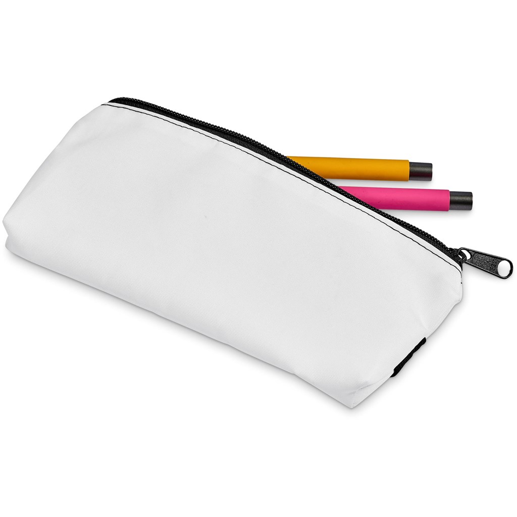 Pre-Production Sample Hoppla Scribbler Polyester Large Pencil Case To Fit An A5 Notebook - Image 11