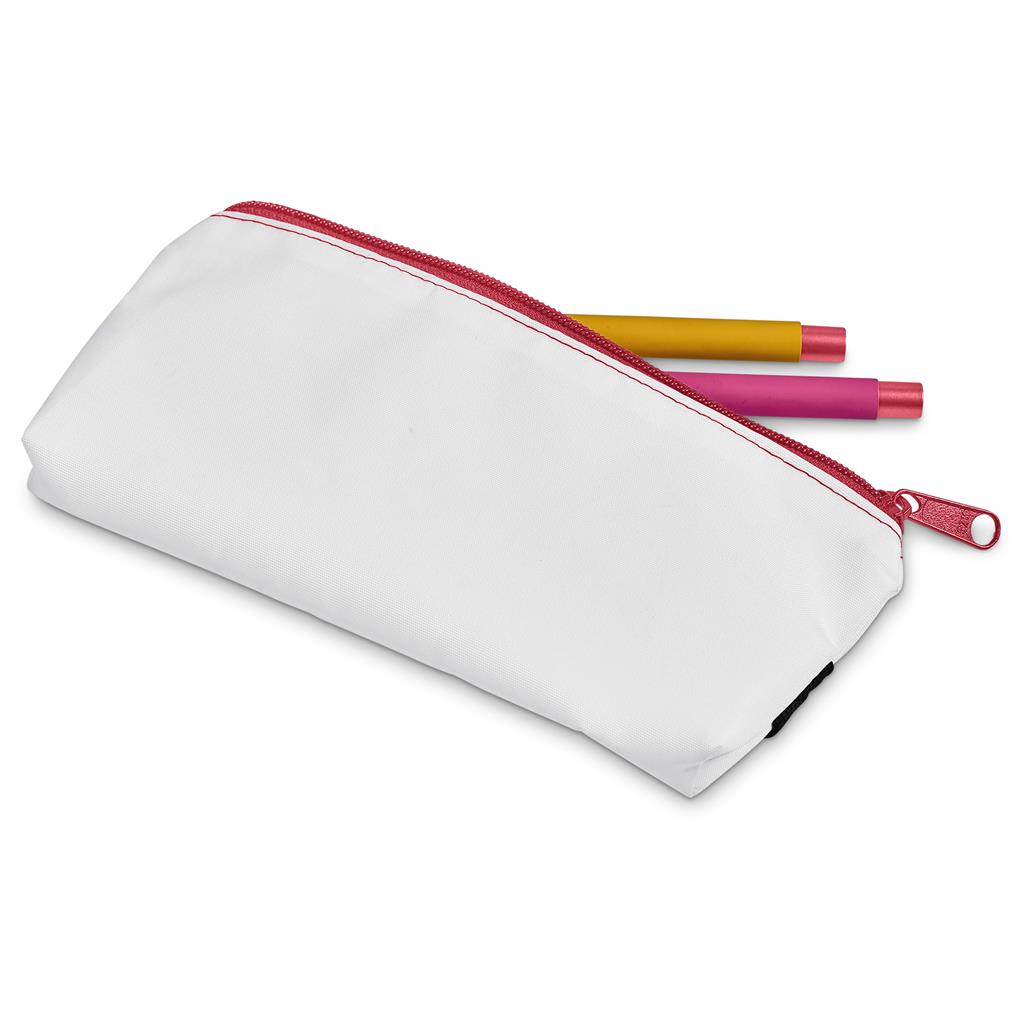 Pre-Production Sample Hoppla Scribbler Polyester Large Pencil Case To Fit An A5 Notebook - Image 10