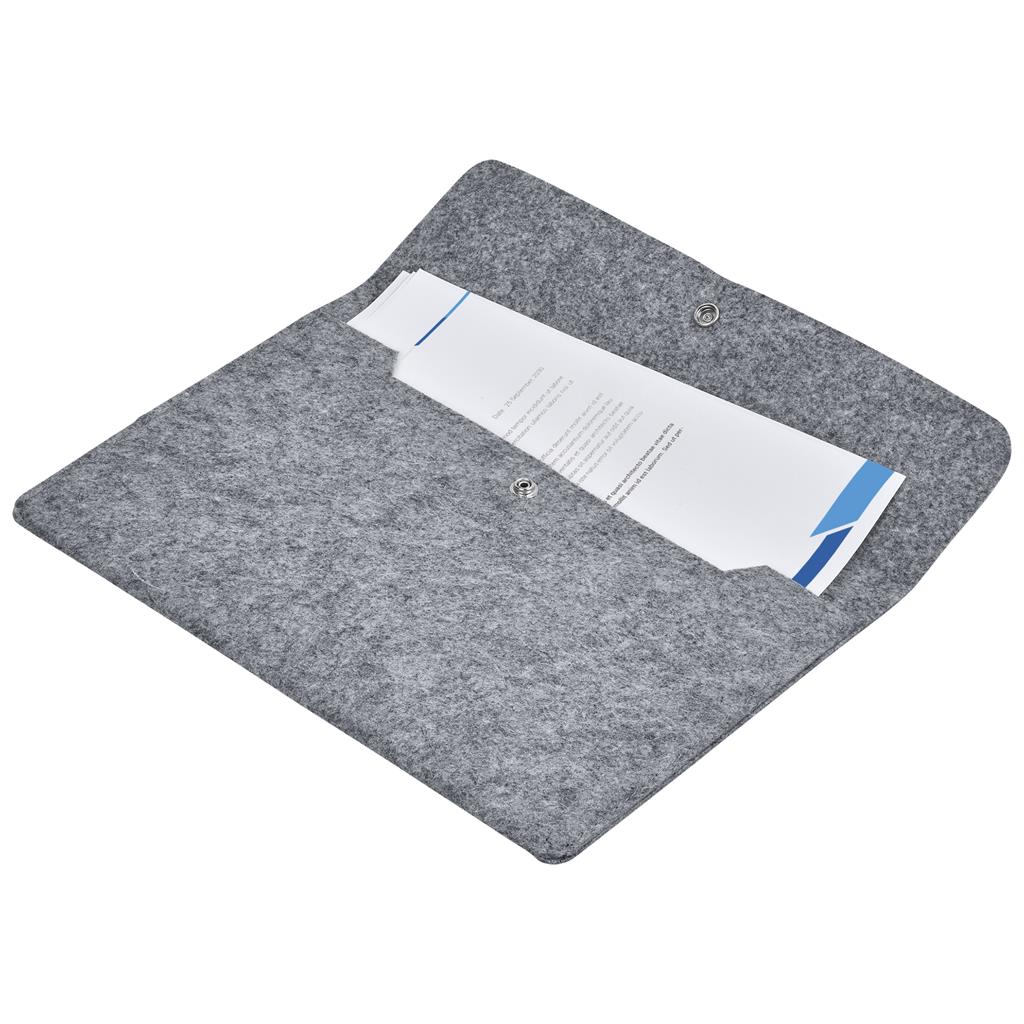 Pre-Production Sample Hoppla Revo RPET Felt Document Holder - Image 7