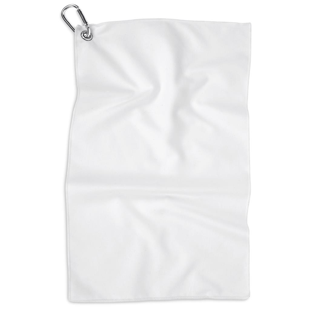 Pre-Production Sample Hoppla Clubhouse Golf Towel - Single Sided Branding - Image 2