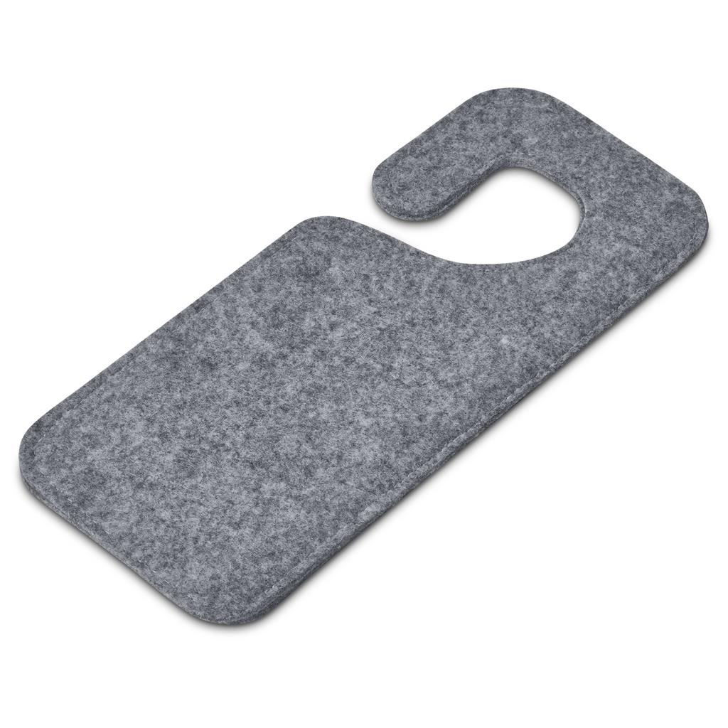 Pre-Production Sample Hoppla Hangit RPET Felt Door Hanger - Image 4