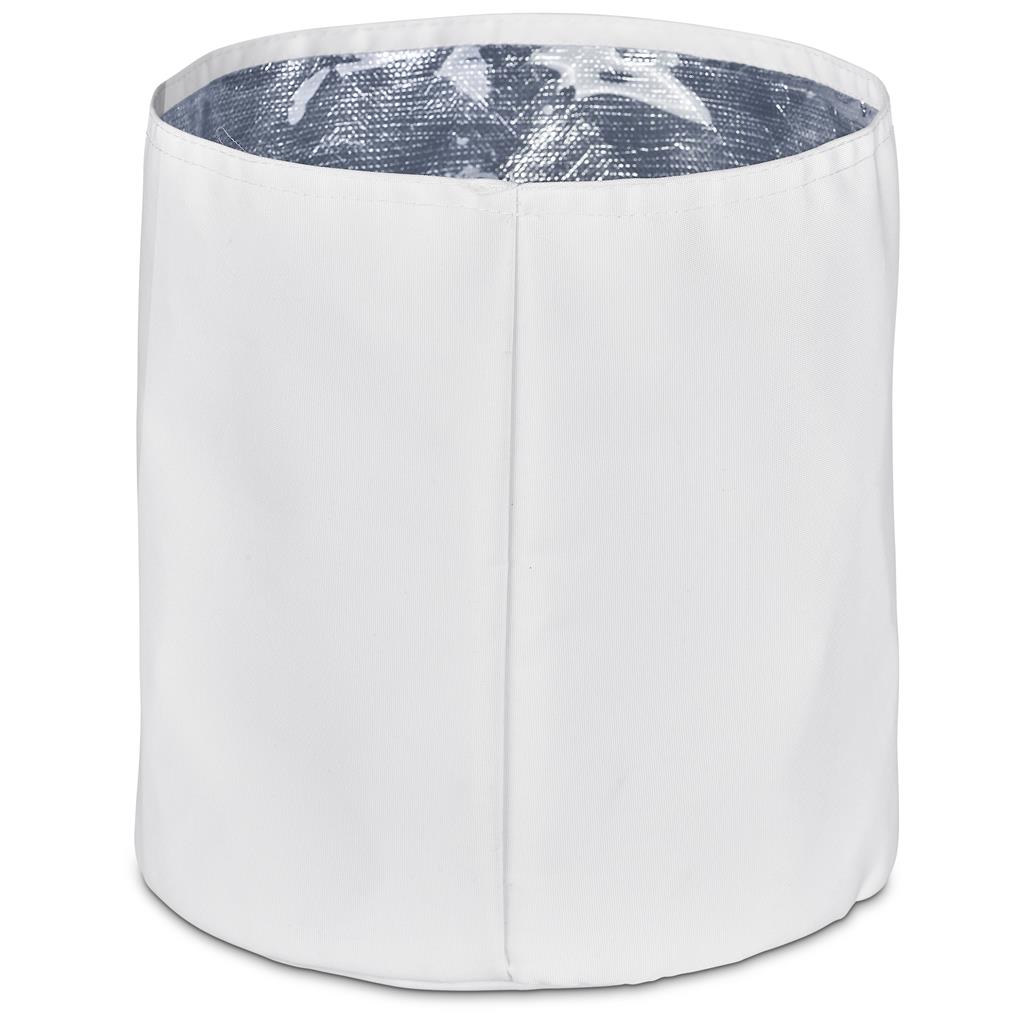 Pre-Production Sample Hoppla Coldford Polyester Collapsible Ice Bucket - Image 3