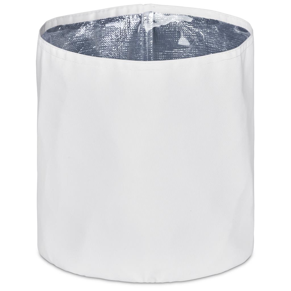 Pre-Production Sample Hoppla Coldford Polyester Collapsible Ice Bucket - Image 2
