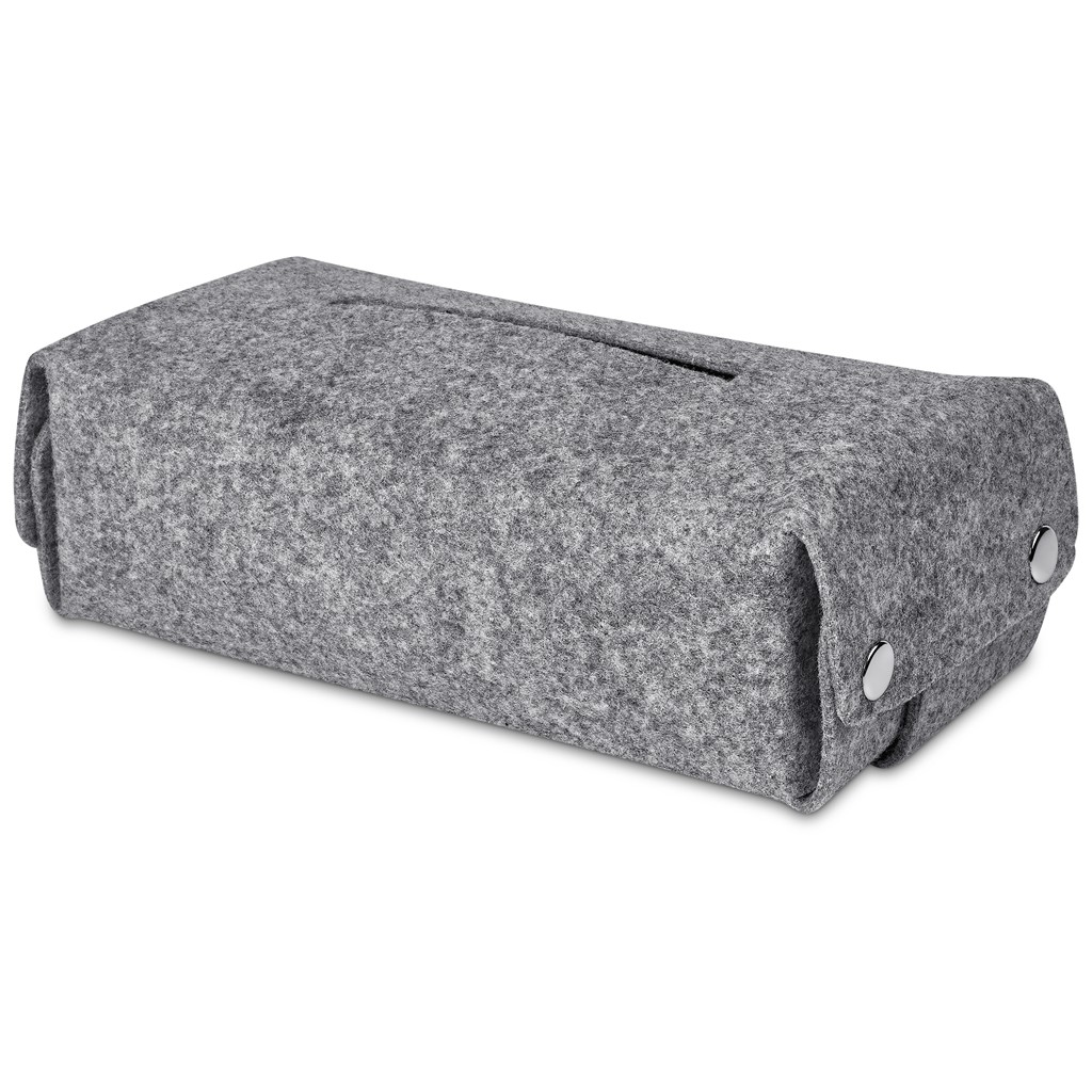 Pre-Production Sample Hoppla Revive RPET Felt Tissue Box Cover - Image 3