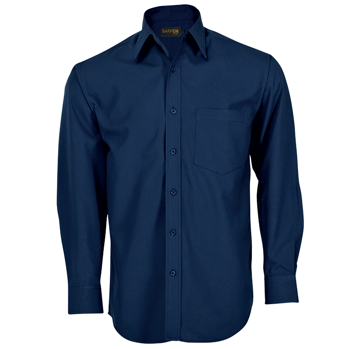 Basic Poly Cotton Lounge Long Sleeve Mens - Image 2