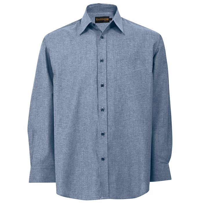 Oxford Lounge Long Sleeve Mens - Image 3