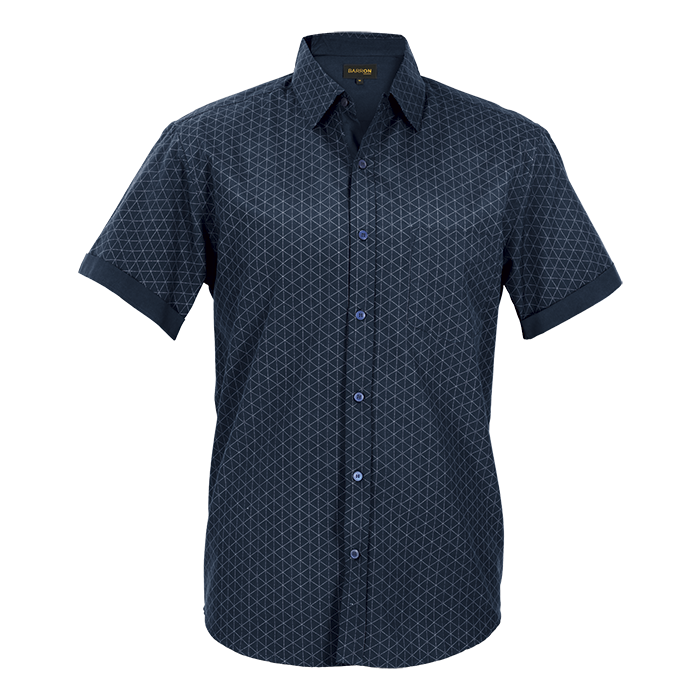 Claremont Lounge Shirt Short Sleeve Mens - Image 3