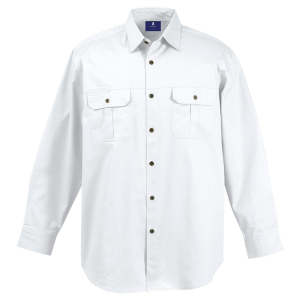 Bush Shirt Long Sleeve Mens