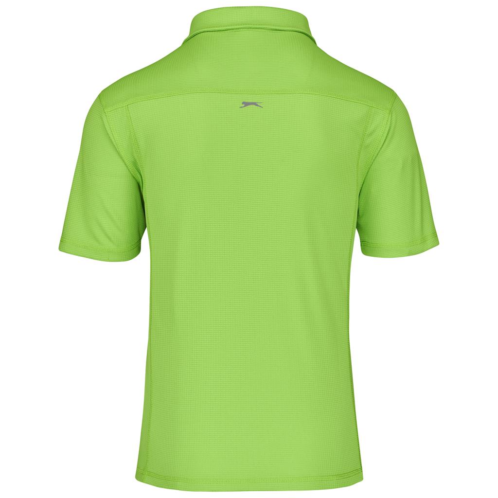 Mens Hydro Golf Shirt - Lime - Image 3