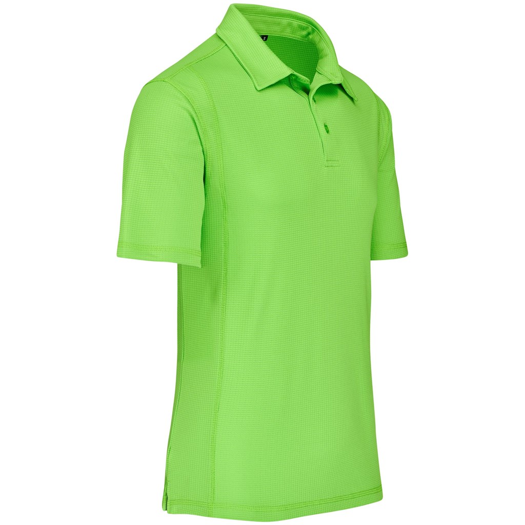 Mens Hydro Golf Shirt - Lime - Image 2