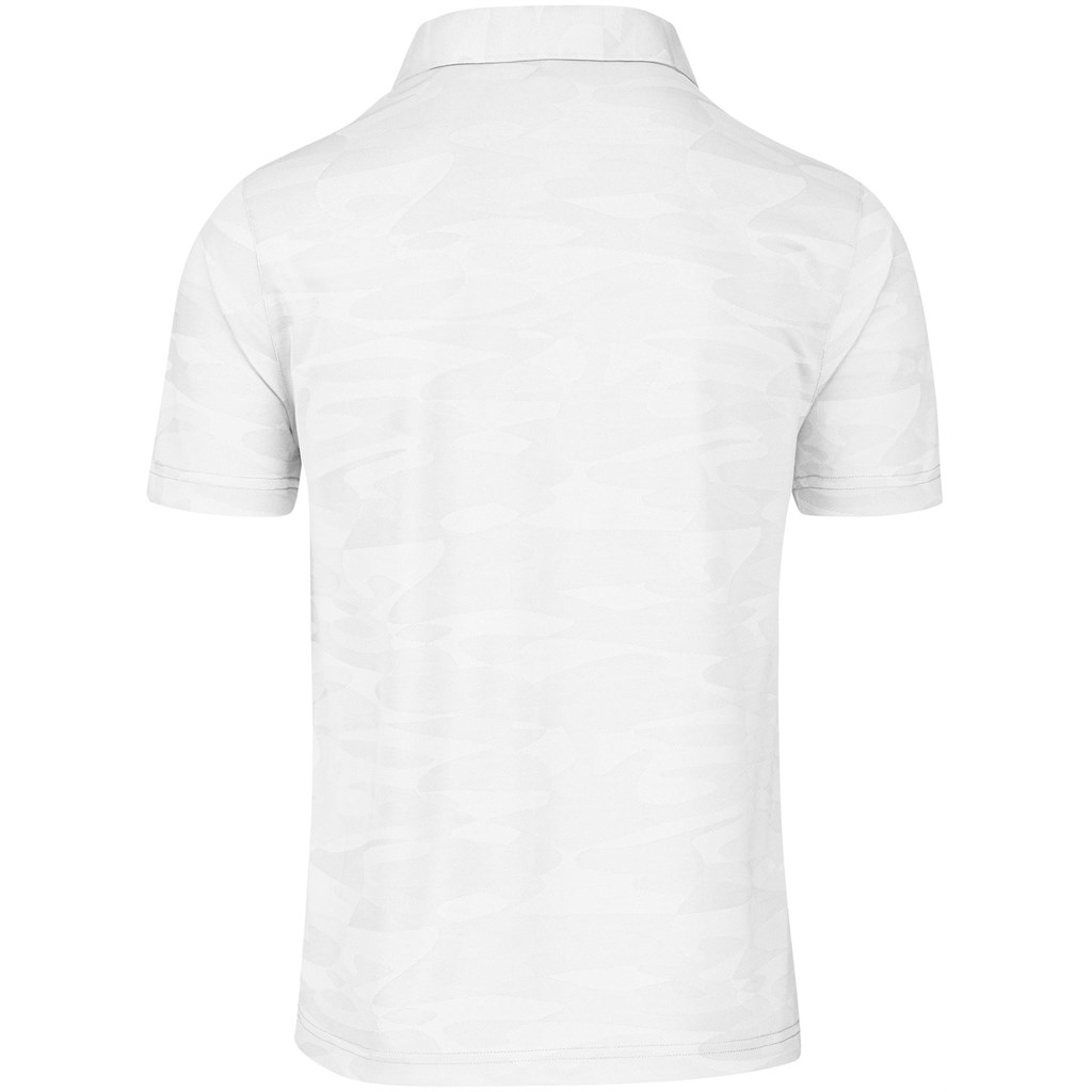 Mens Volition Golf Shirt - White - Image 3