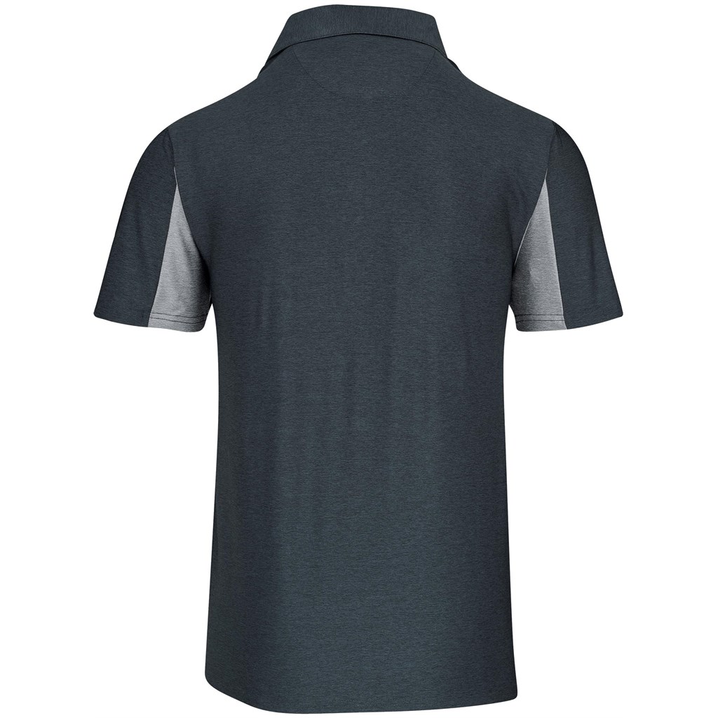 Mens Dorado Golf Shirt - Black - Image 3