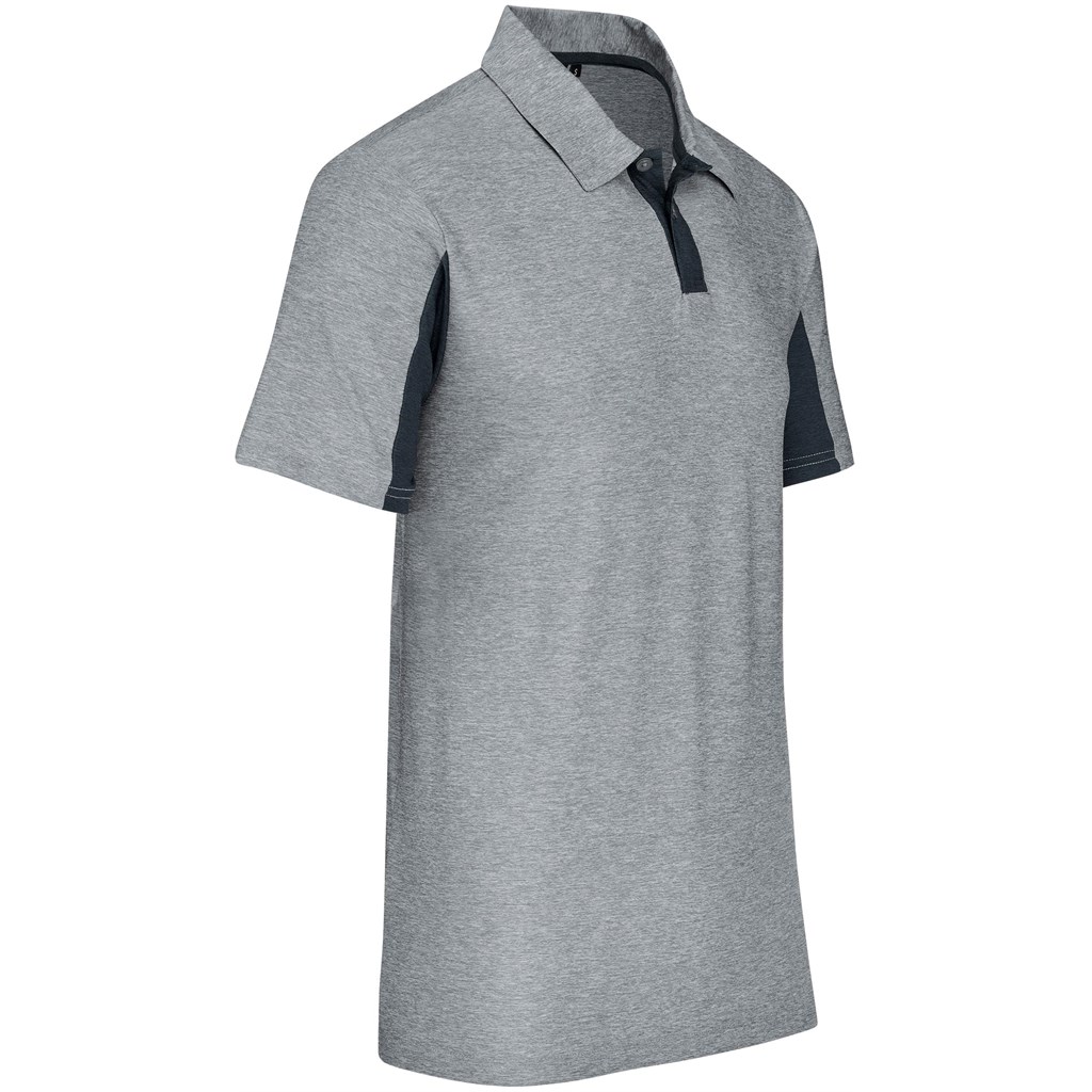 Mens Dorado Golf Shirt - Grey - Image 3