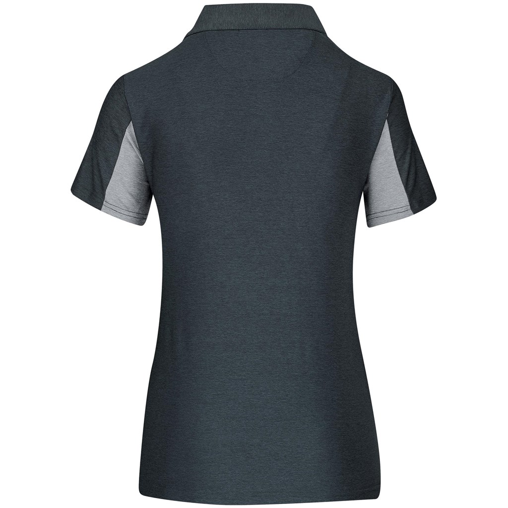 Ladies Dorado Golf Shirt - Black - Image 4