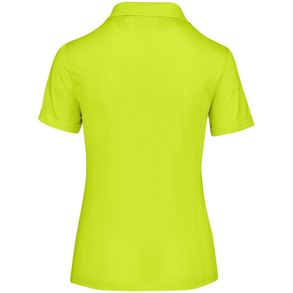 Ladies Florida Golf Shirt - Lime - Image 2