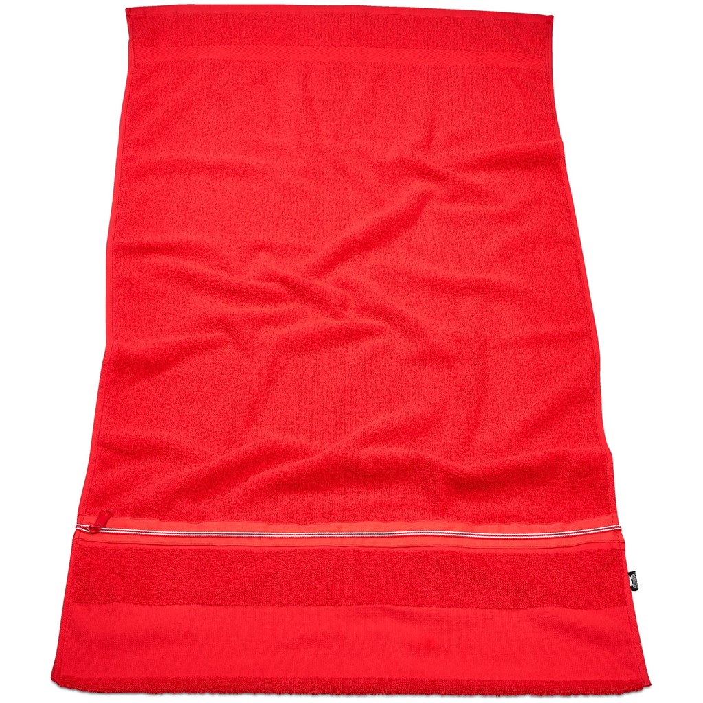 Slazenger Wembley Gym Towel - Red - Image 2