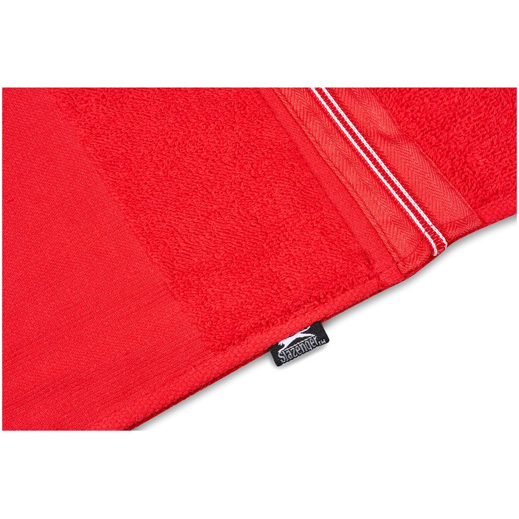 Slazenger Wembley Gym Towel - Red - Image 4