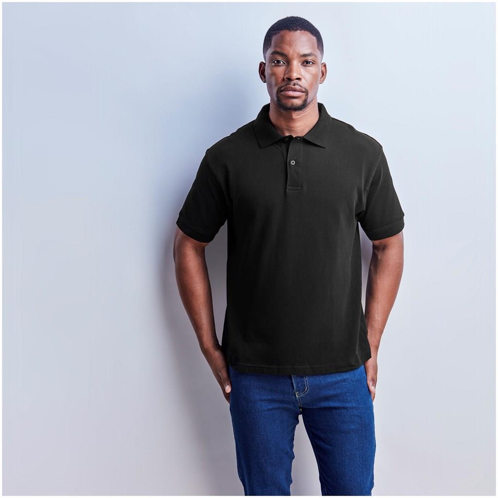 Mens Crest Golf Shirt - Image 3