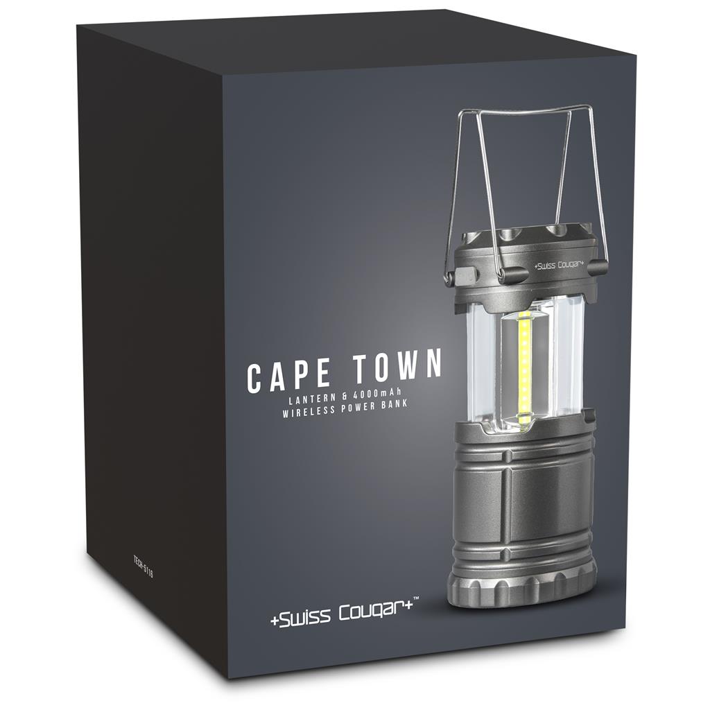 Swiss Cougar Cape Town Lantern & Wireless Charging Power Bank - 4 000mAh - Image 2