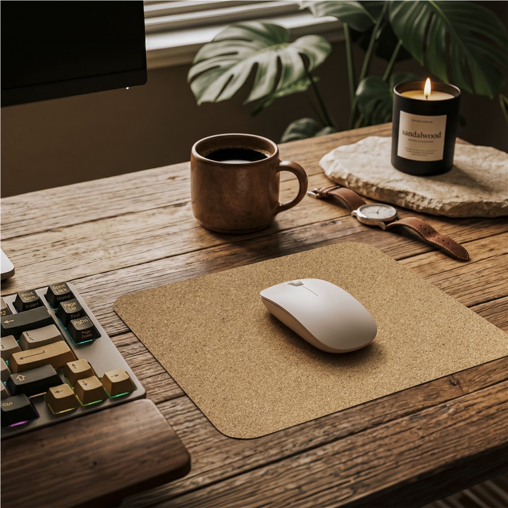 Okiyo Wumu Cork Mouse Pad - Image 3