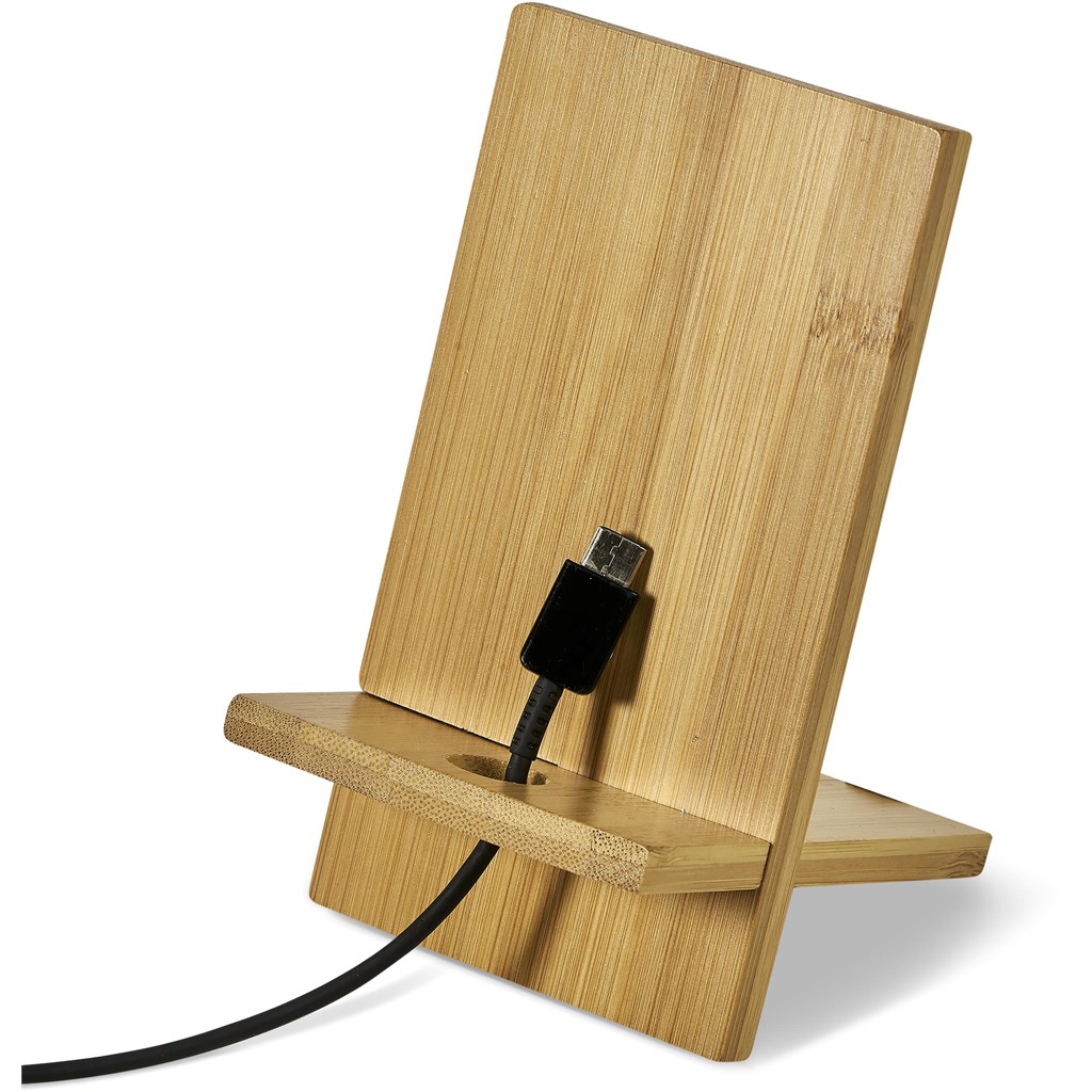 Okiyo Ekslens Bamboo Phone Stand - Image 4