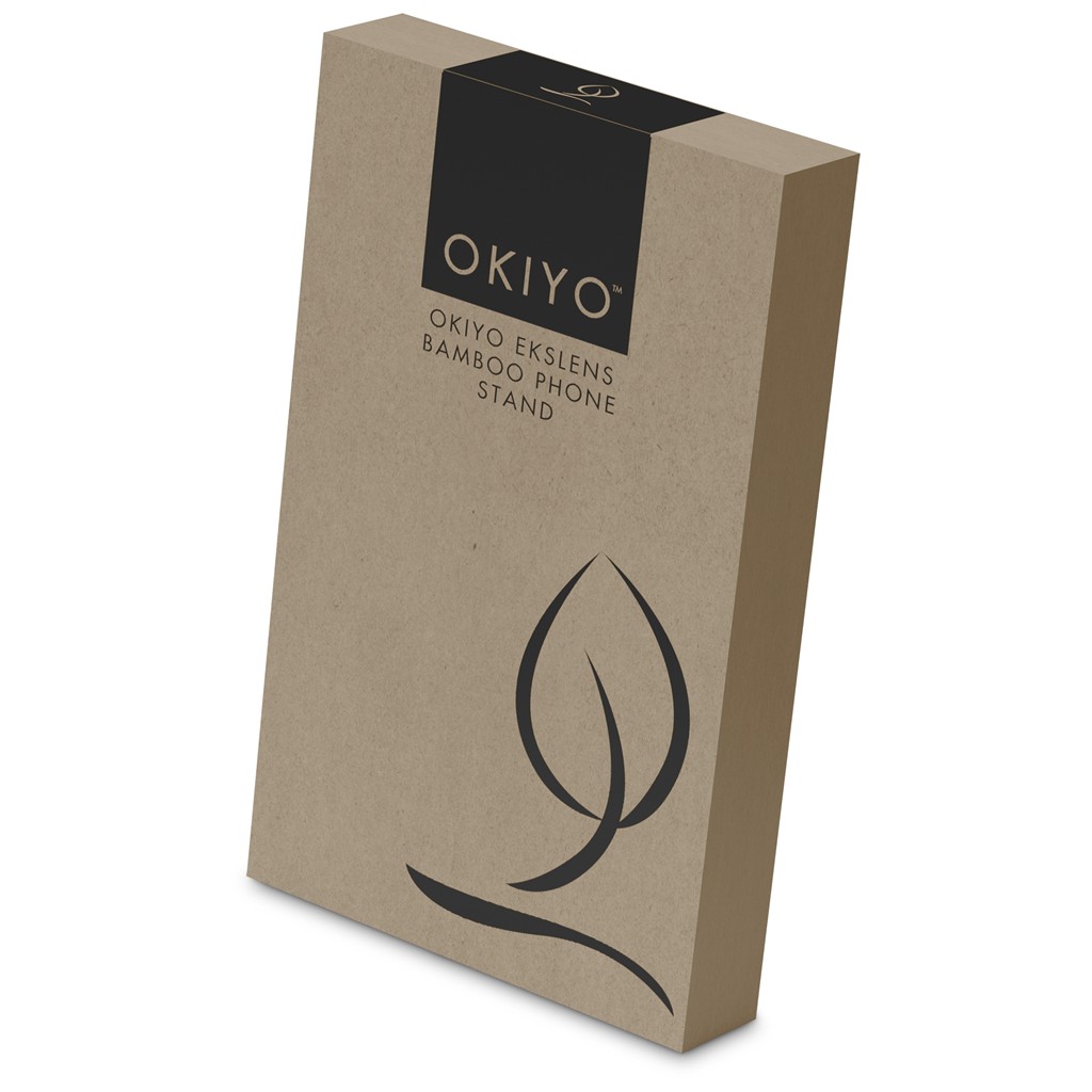 Okiyo Ekslens Bamboo Phone Stand - Image 6