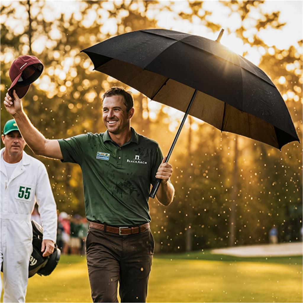 Alex Varga Taranis Auto-Open Golf Umbrella - Image 5