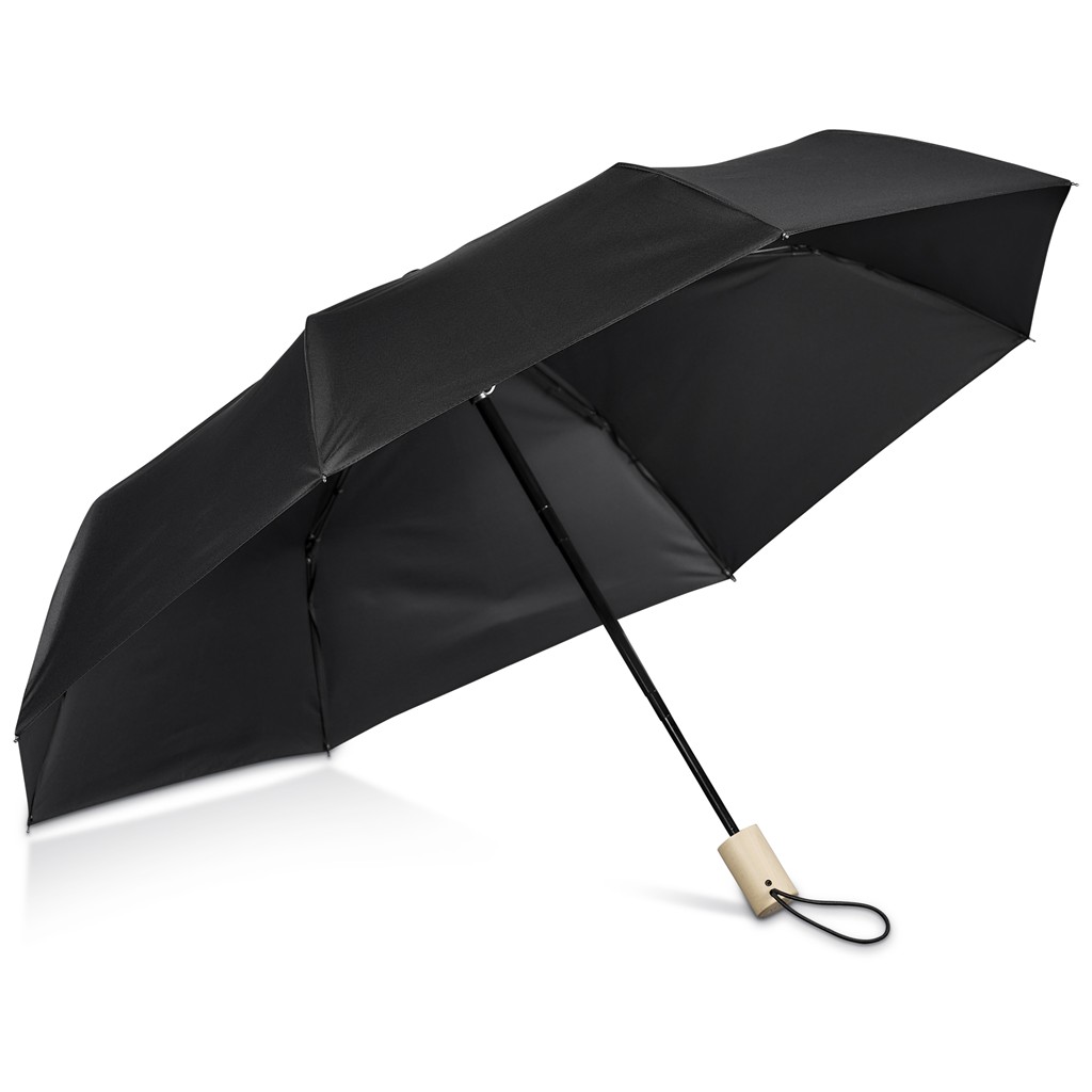 Okiyo Ameno Recycled PET Auto-Open Compact Umbrella - Image 4