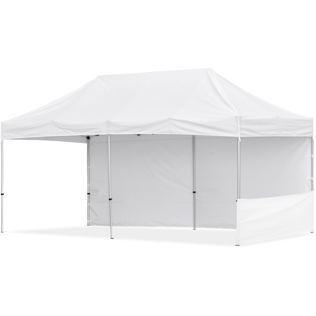 Coated Steel Sublimated Gazebo 6m x 3m - 1 Short Half-Wall Skin - 1 Long Full Wall Skin - Image 4